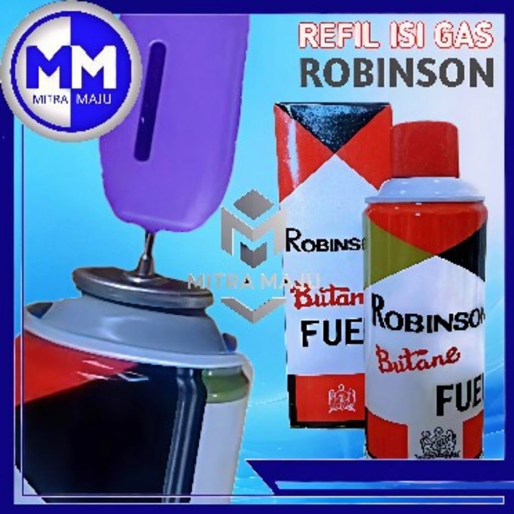 refil Korek api gas isi ulang gas korek api Robinson