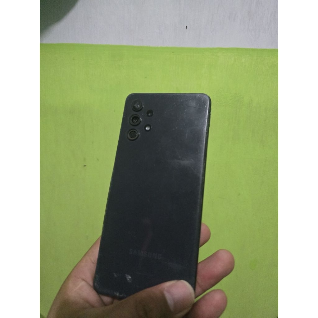 Samsung a32 ram 8 128 minus mati lcd retak mesin janda fisik seperti di foto
