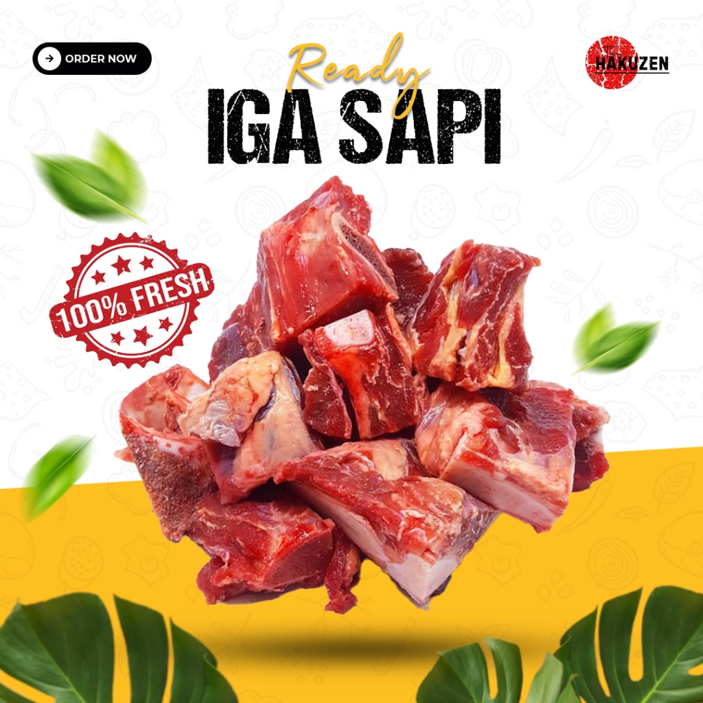 Iga Sapi | Iga Gondrong 500gr
