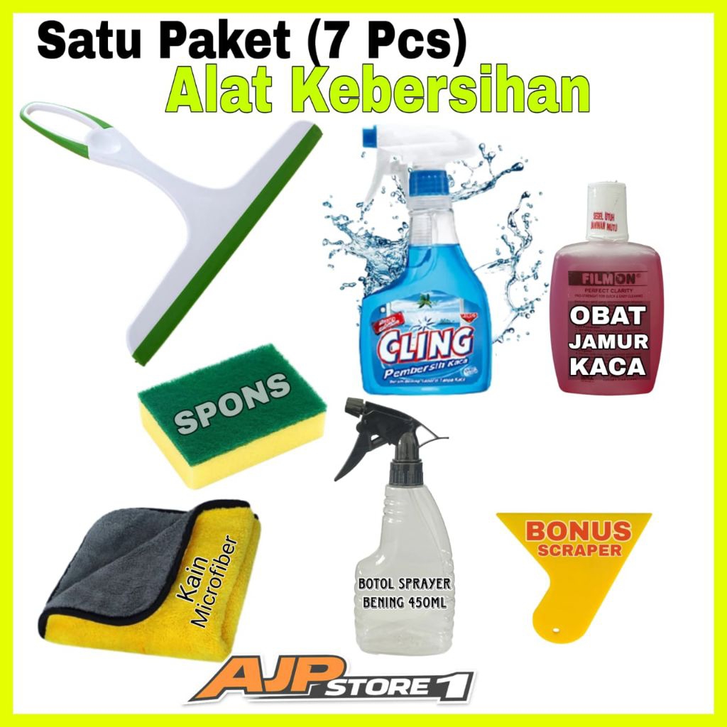 Alat Pembersih Kaca Jendela Wiper Pembersih Kaca Bahan Lentur Cling Cairan Pembersih Kaca Murah Berk