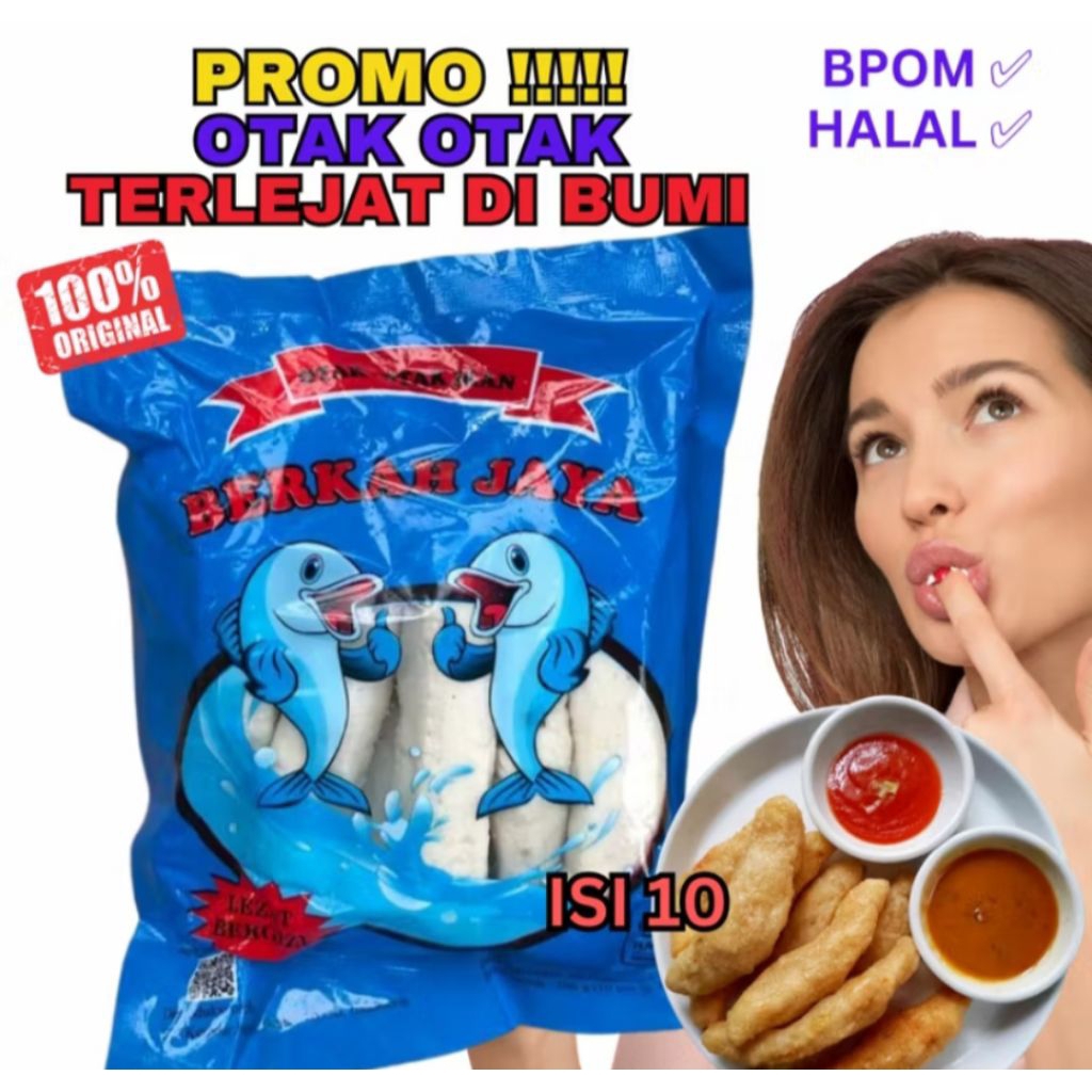 OTAK OTAK IKAN BERKAH JAYA 200GR