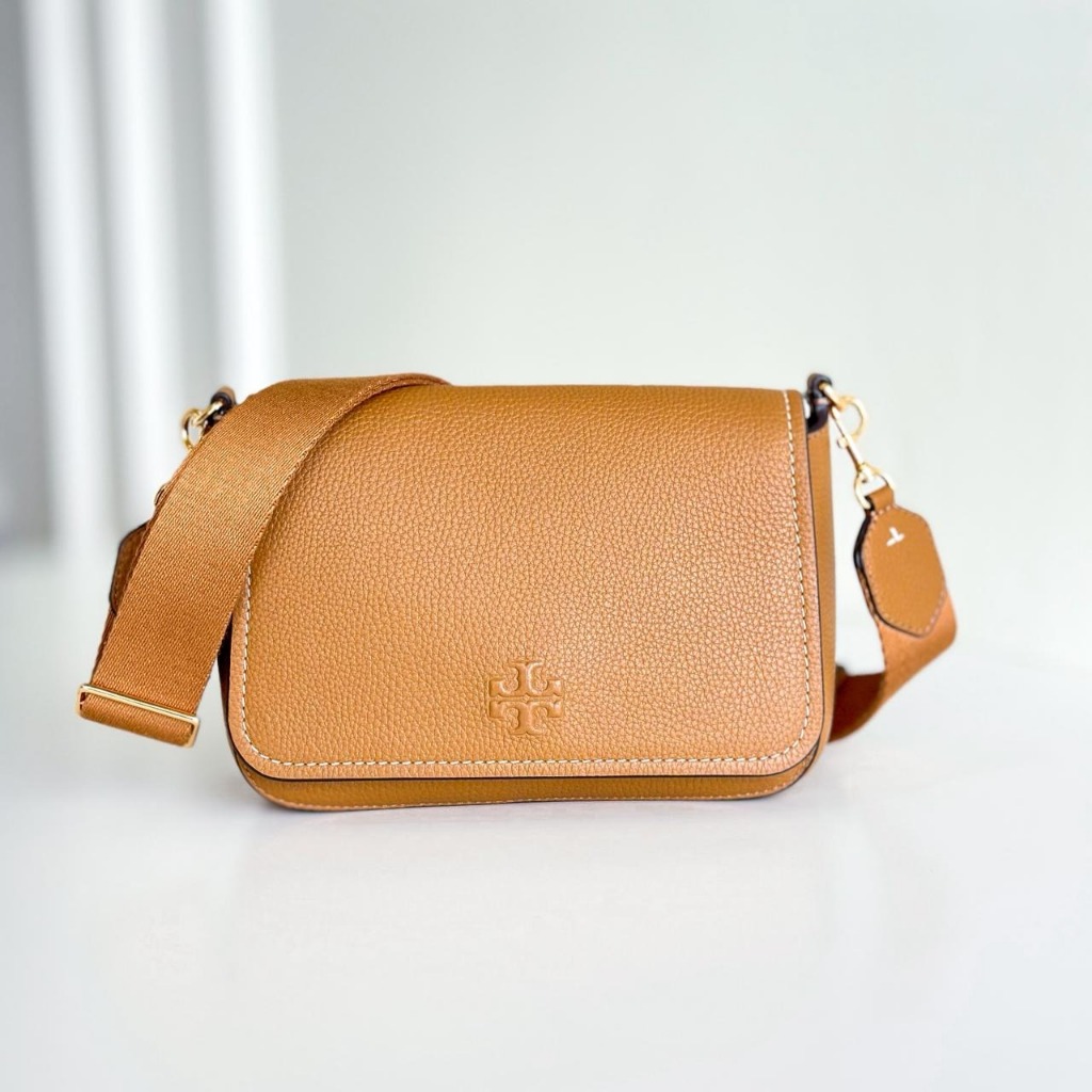 TB THEA FLAP CROSSBODY DOUBLE STRAP