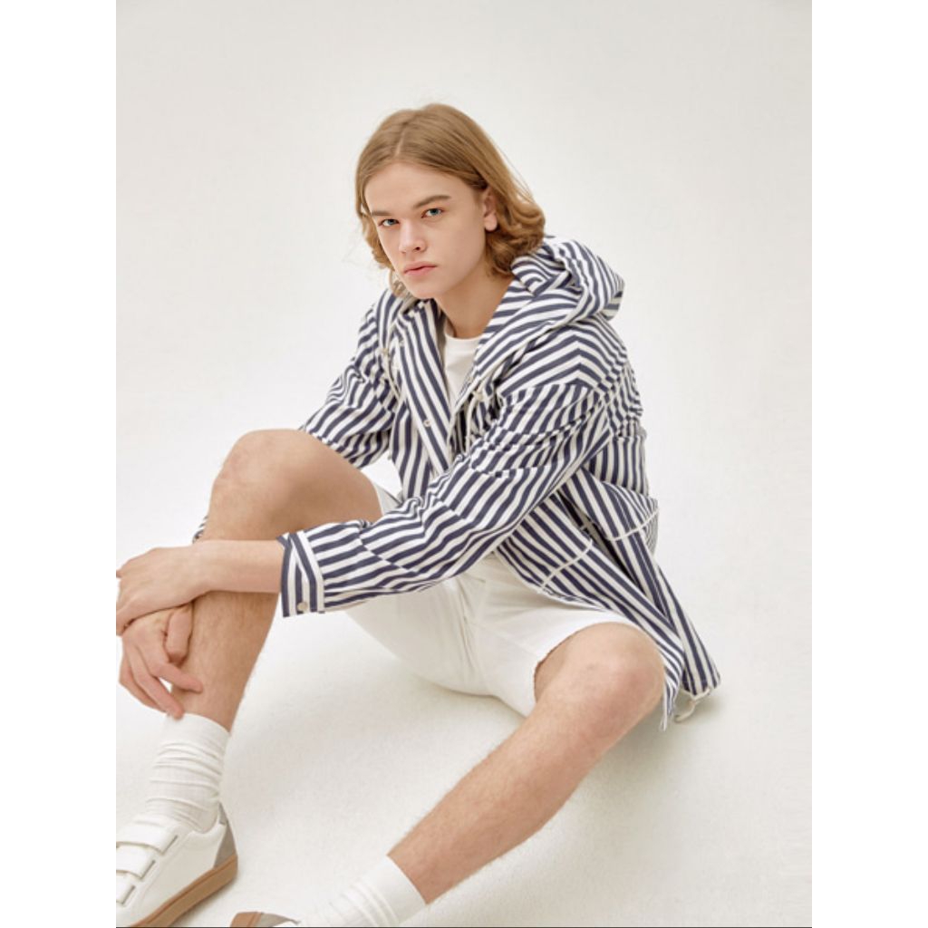 AD HOC Striped Hoodie