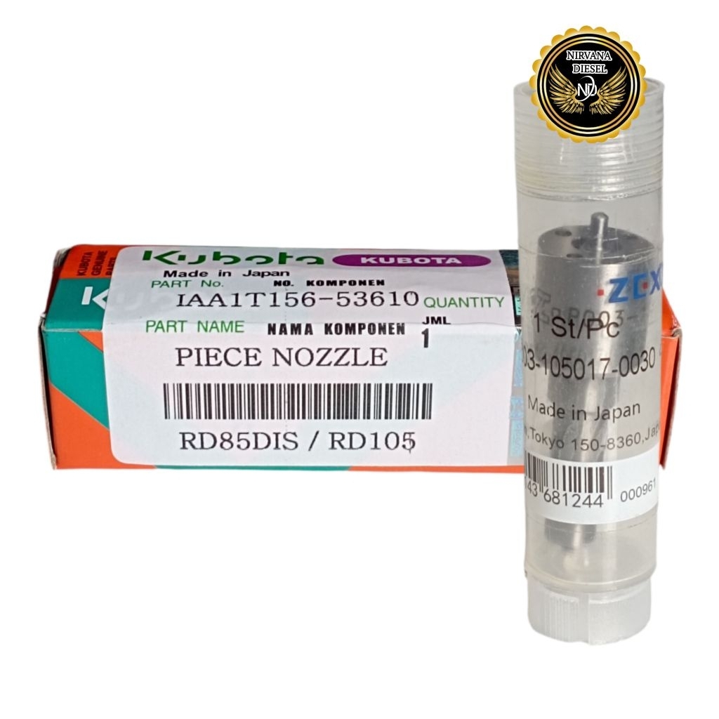 Nozzle Body RD85 DI S 5 hole KUBOTA.