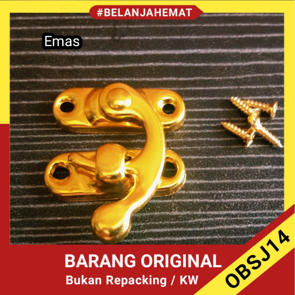 klem kuncian emas klem gold kunci box sangkar burung