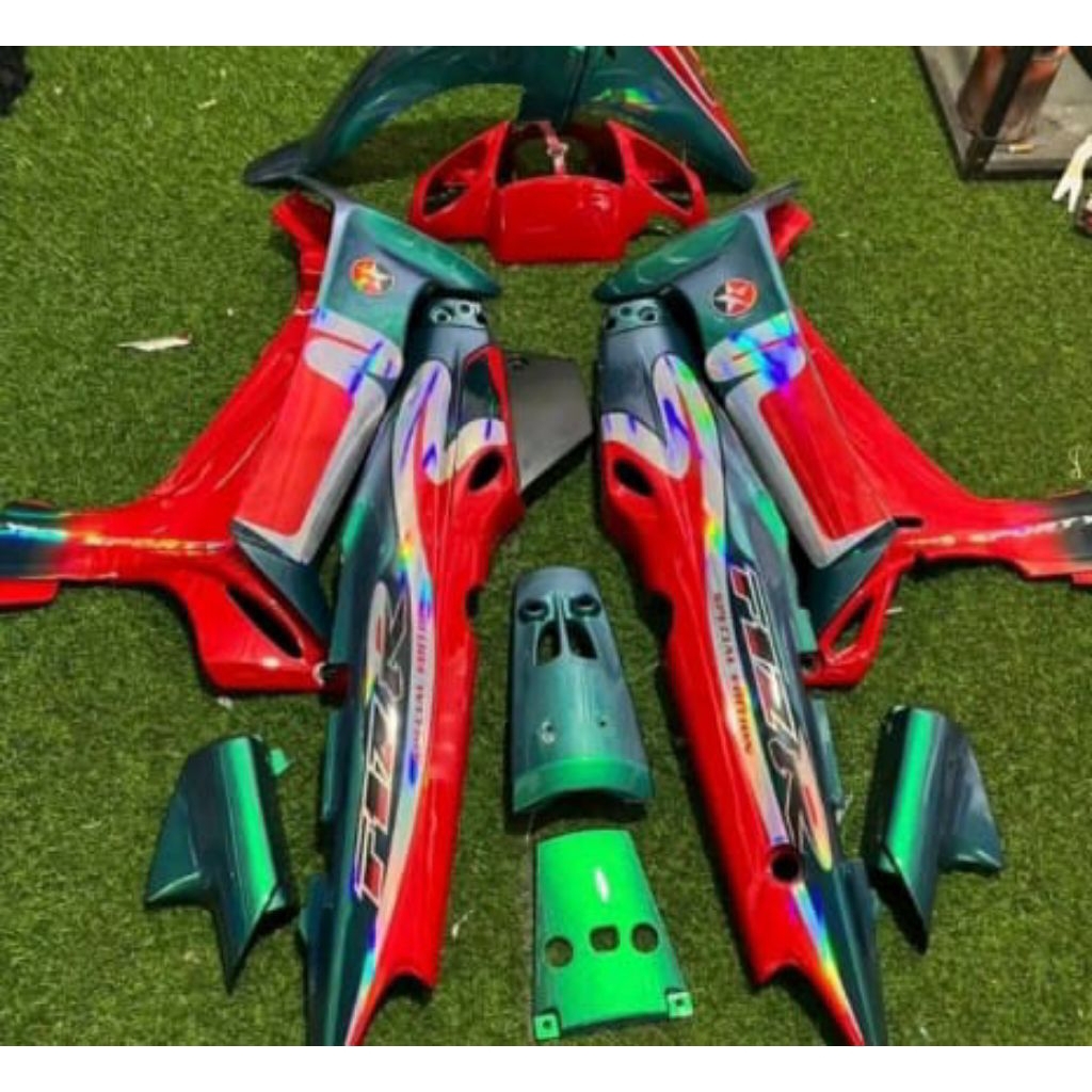 Termurah Body Set Fiz r F1z r CALTEX HOLOGRAM Set Behel Belakang