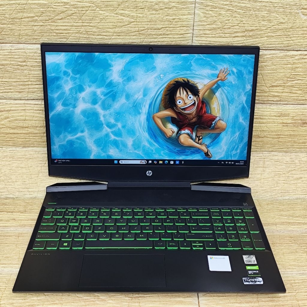 Laptop 2nd HP Pavilion 15 Core I7-10750H RAM 16GB SSD 512GB GTX 1660 TI