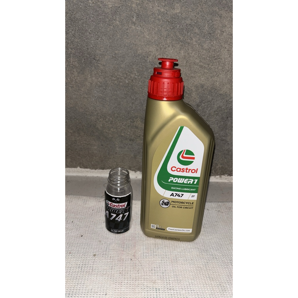 oli samping castrol A747 eceran original 100%