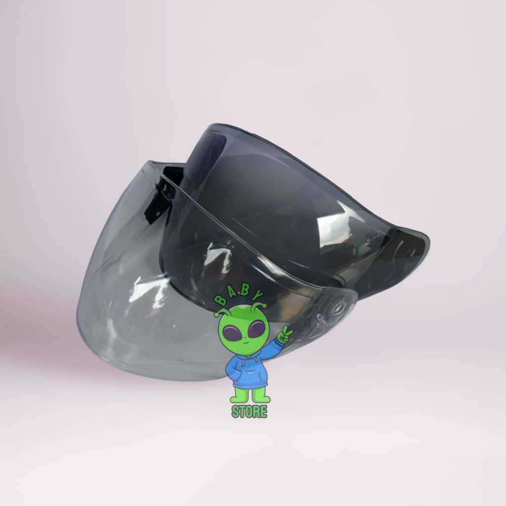 Kaca helm JS armor, visor js armor standart cembung