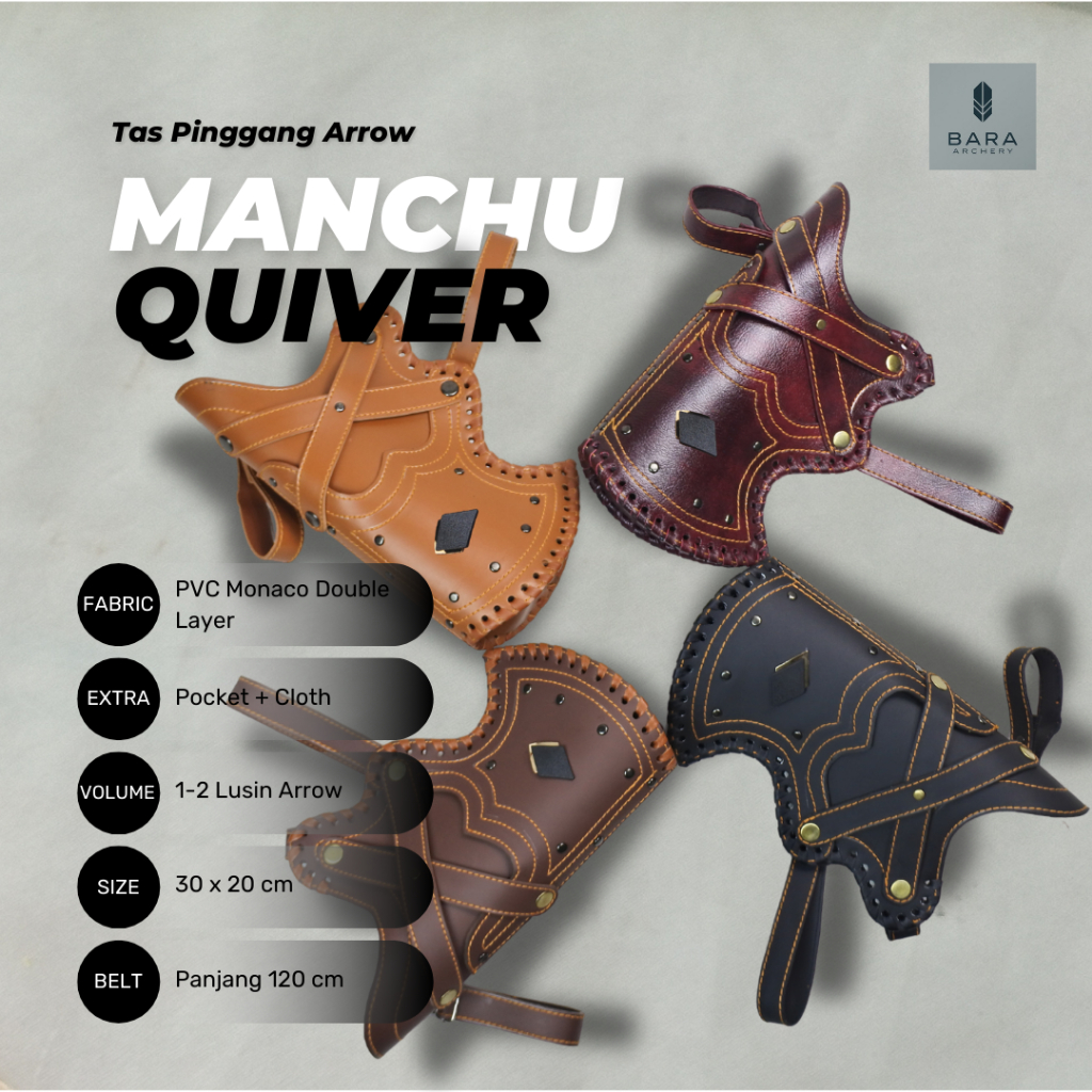Quiver Manchu / Quiver Horsebow / Tas Arrow / Archery