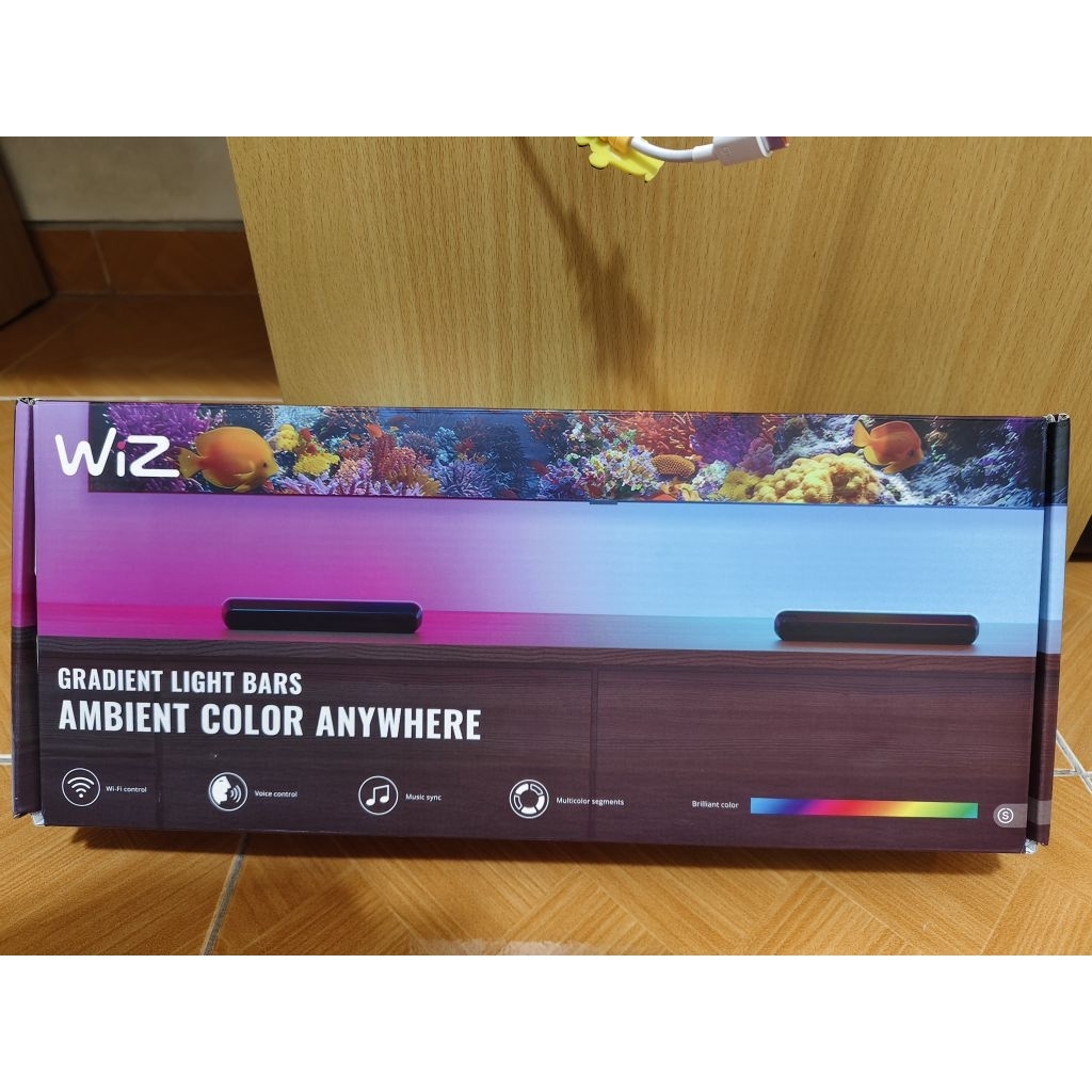 wiz gradient light bars ambient color anywhere smart lamp monitor gaming rgb strip led neon tv
