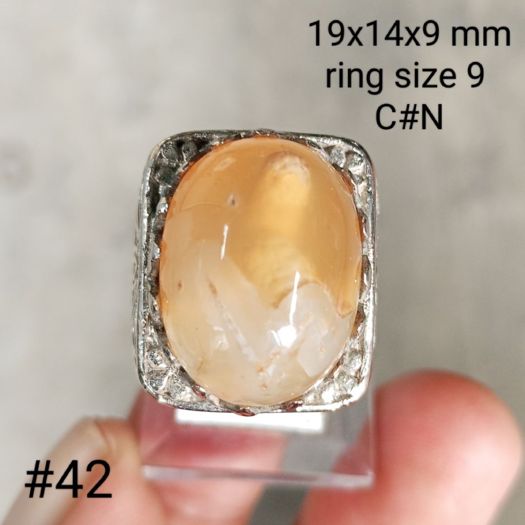 batu natural lingga Yoni #42