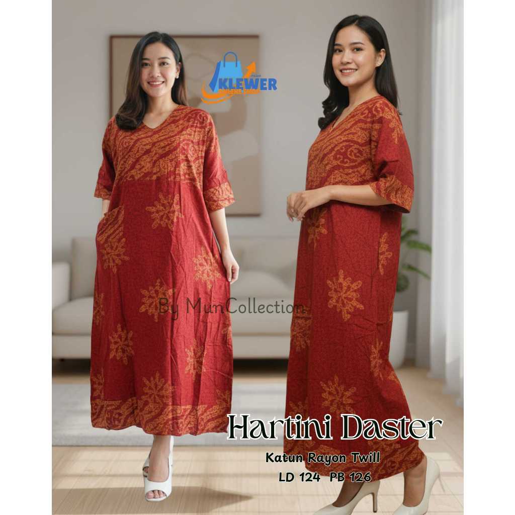 DASTER BATIK CAP MURAH DASTER JUMBO DASTER BIGSIZE BATIK CAP BATIK PEKALONGAN HOMEDRESS WANITA DASTE