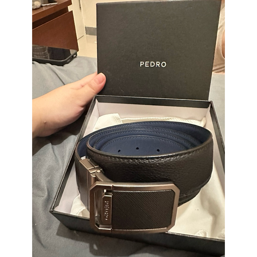 Ikat Pinggang PEDRO ORIGINAL. Pedro Reversible Leather Belt