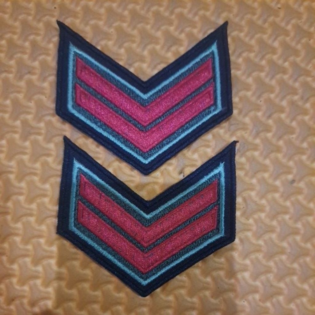 Bordir atribut PDL TNI pangkat KOPTU matra darat tanpa perkeras