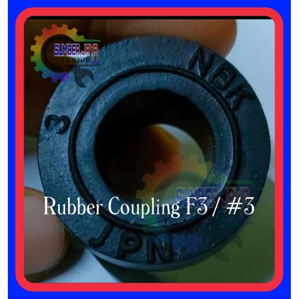 Rubber Coupling F3 #3 / Karet Kopling F3 #3