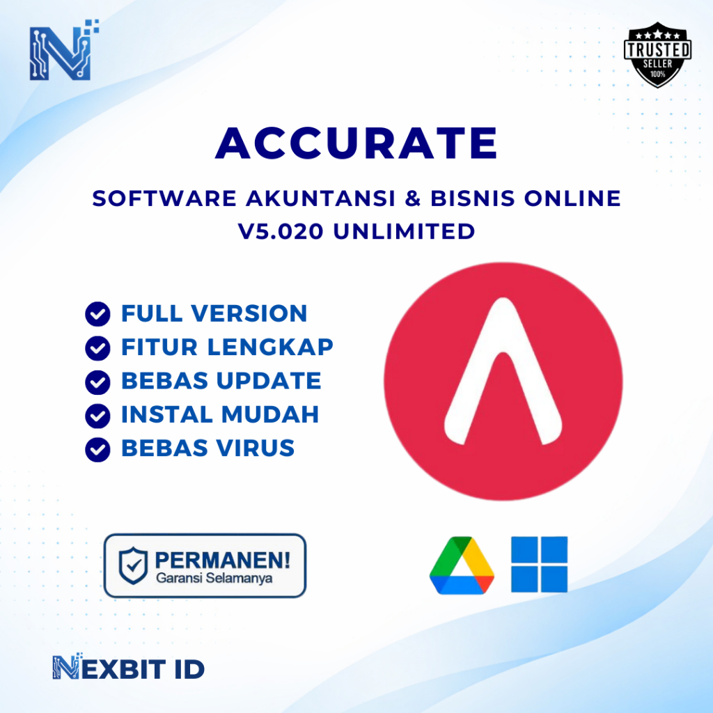 Accurate Accounting 5 Full Version Lifetime | Software Akuntansi & Pembukuan Bisnis Windows