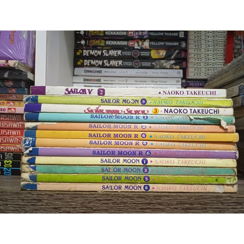 Komik Sailor Moon jadul 12 buku