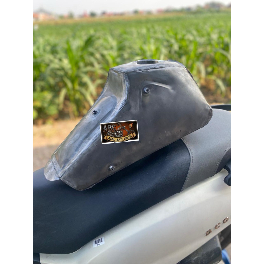 Tangki Crf Rangka MP Karbu Presisi Tangki CRF Rangka Megapro Monoshock Karbu Original Bahan Plat Bes