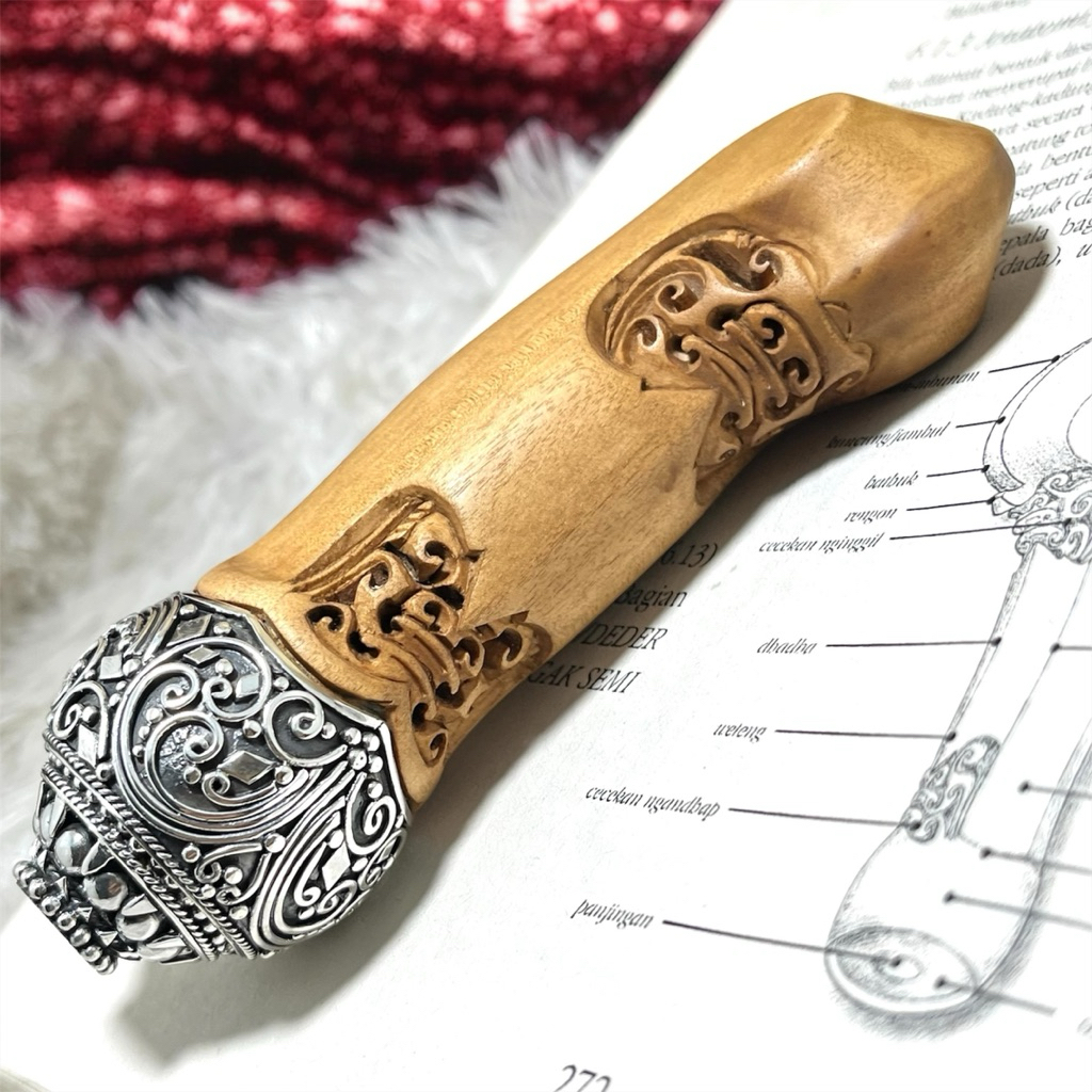 Deder Jogja Cendana Wangi Mendak Selut Perak Asli