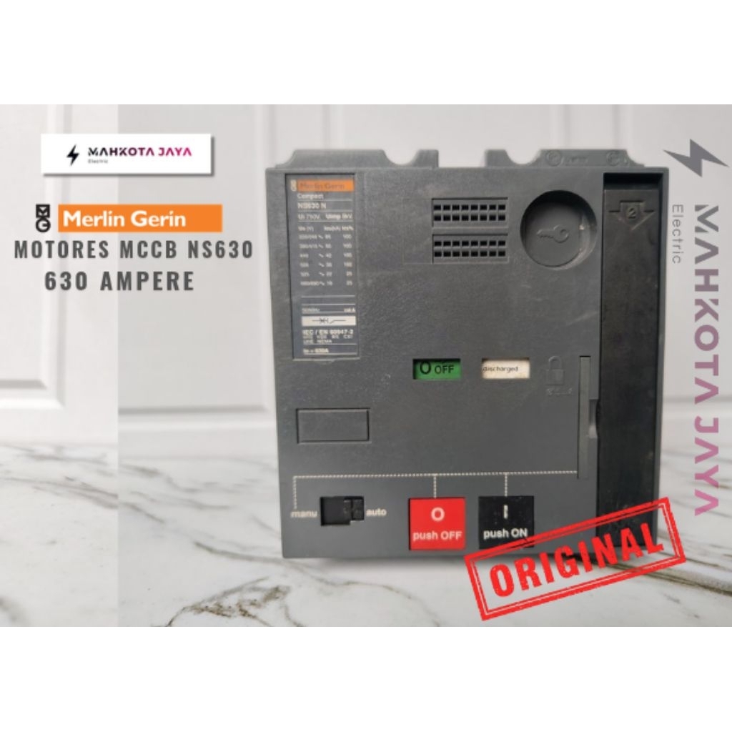 MOTORESASI MCCB MERLIN GERIN 630A ORIGINAL