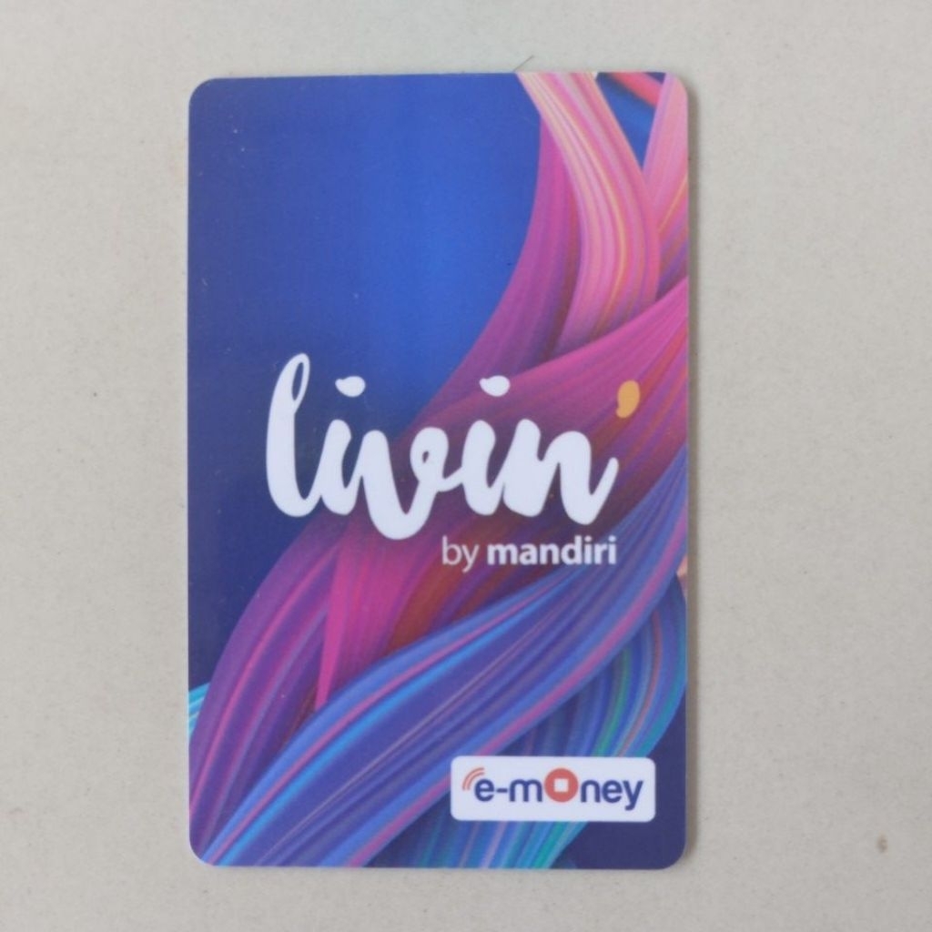 e money bank mandiri livin' potret
