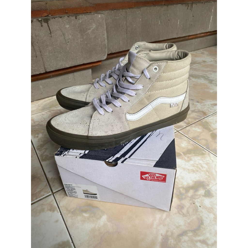 vans skate sk8-hi size 46 only