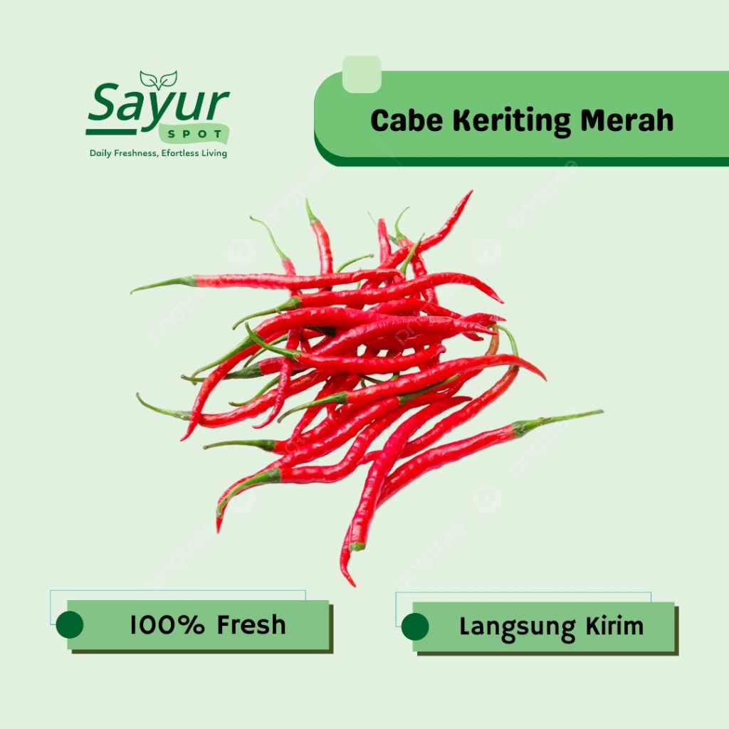 Cabe Keriting Merah Segar / Sayur Bekasi | Sayur Spot Bekasi
