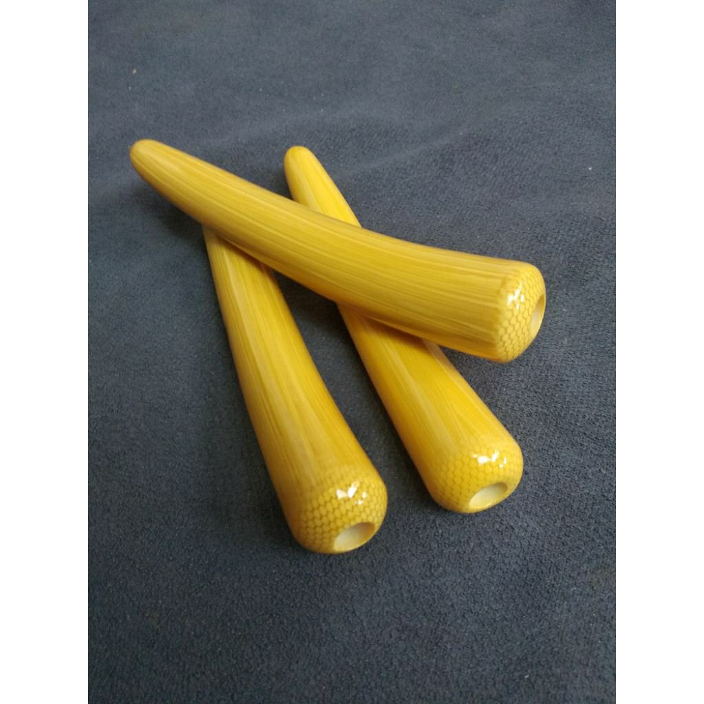 Pipa Once Serbuk Kalcium Motif GG Ukuran 10/11 cm