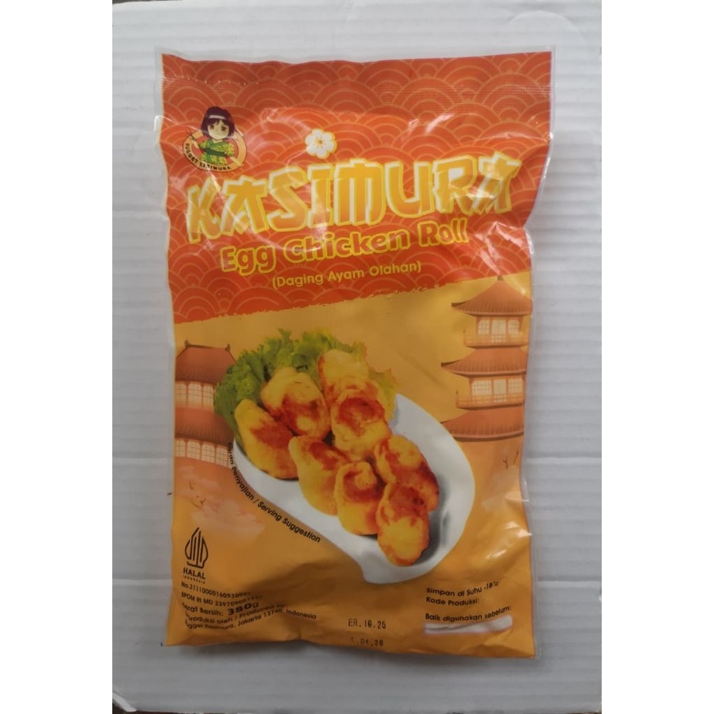 Egg Chicken Roll Kasimura 380 gr