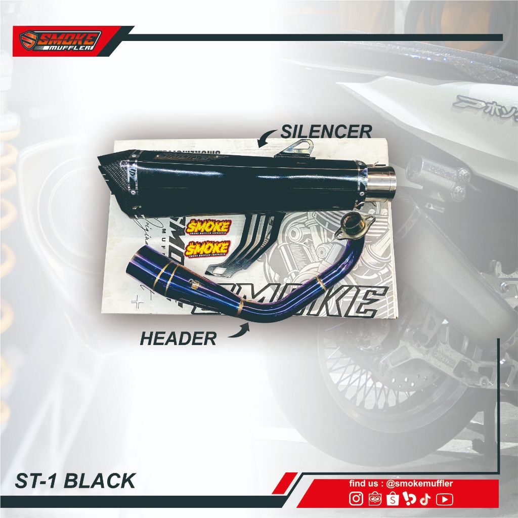 Knalpot Yamaha XMAX 250/300cc - Knalpot XMAX 250/300cc Fullsistem