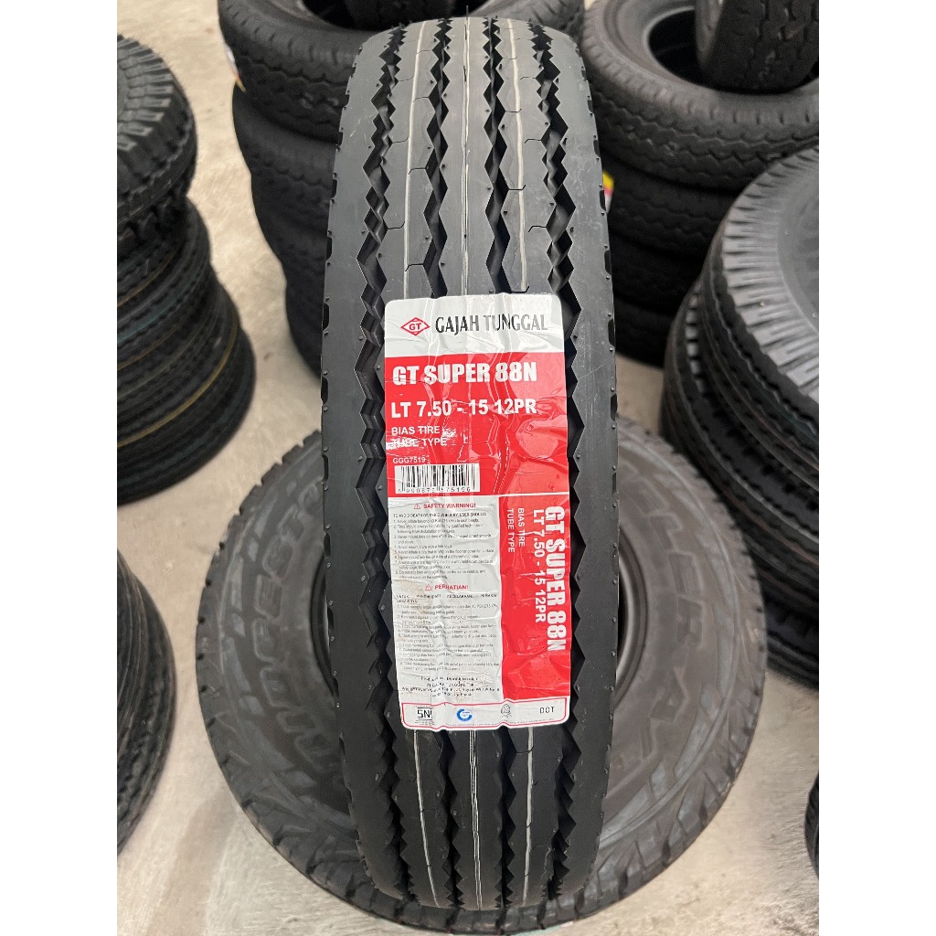 Ban Mobil GT Super 88N 750 R15 750-15 12PR cocok untuk Muatan