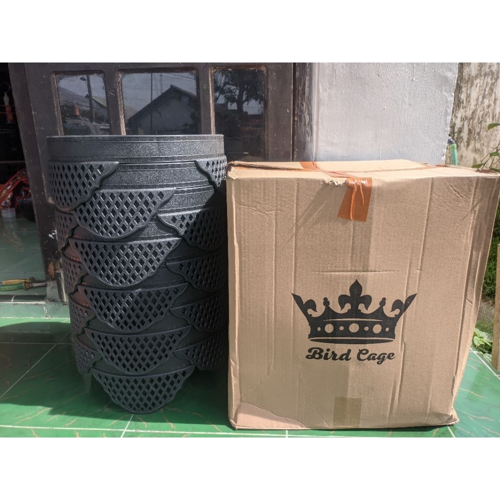 Sangkar kapsul lovebird 1dus isi 10