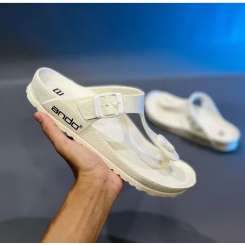 SANDAL JEPIT ANDO SAMPING TERBARU SANDAL JEPIT KARET MURAH