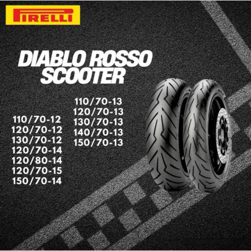 Ban Pirelli Diablo Rosso Scooter R12
