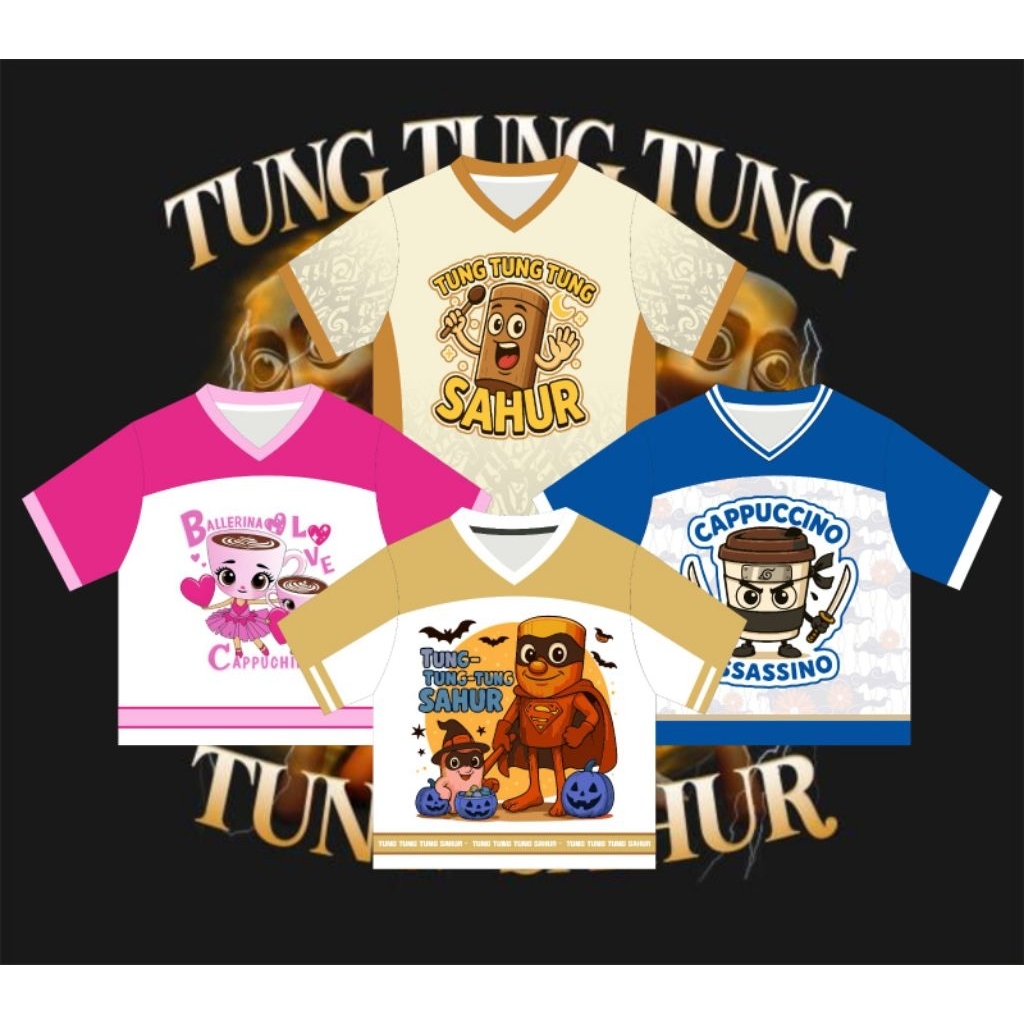 PRX Jersey Anak Anomali Tungtung usia 1-10 tahun