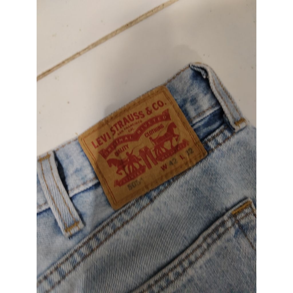 celana jeans levis original preloved second uk 36-38