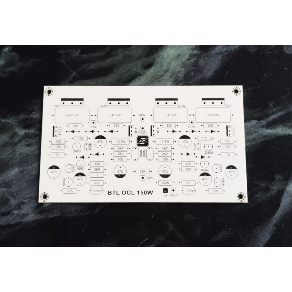 PCB Power Amplifier BTL 150W