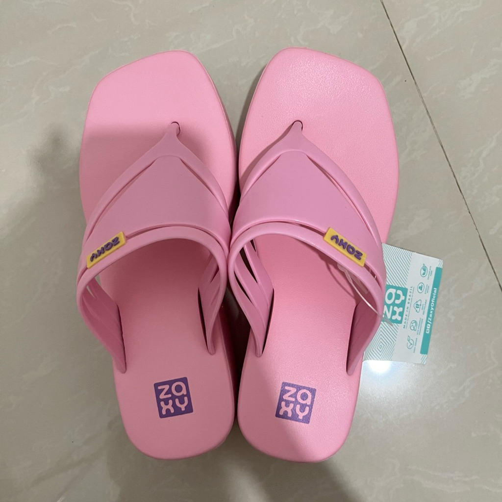 Sandal Zaxy Pink, Sandal Zaxy, Sendal wanita, Sandal Perempuan