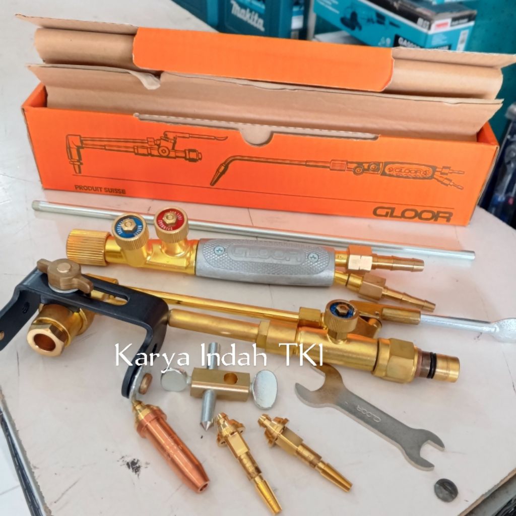 BLANDER LAS POTONG PAKAI GAS LPG GLOOR 100% ASLI SWITZERLAND ORIGINAL WELDING CUTTING TORCH