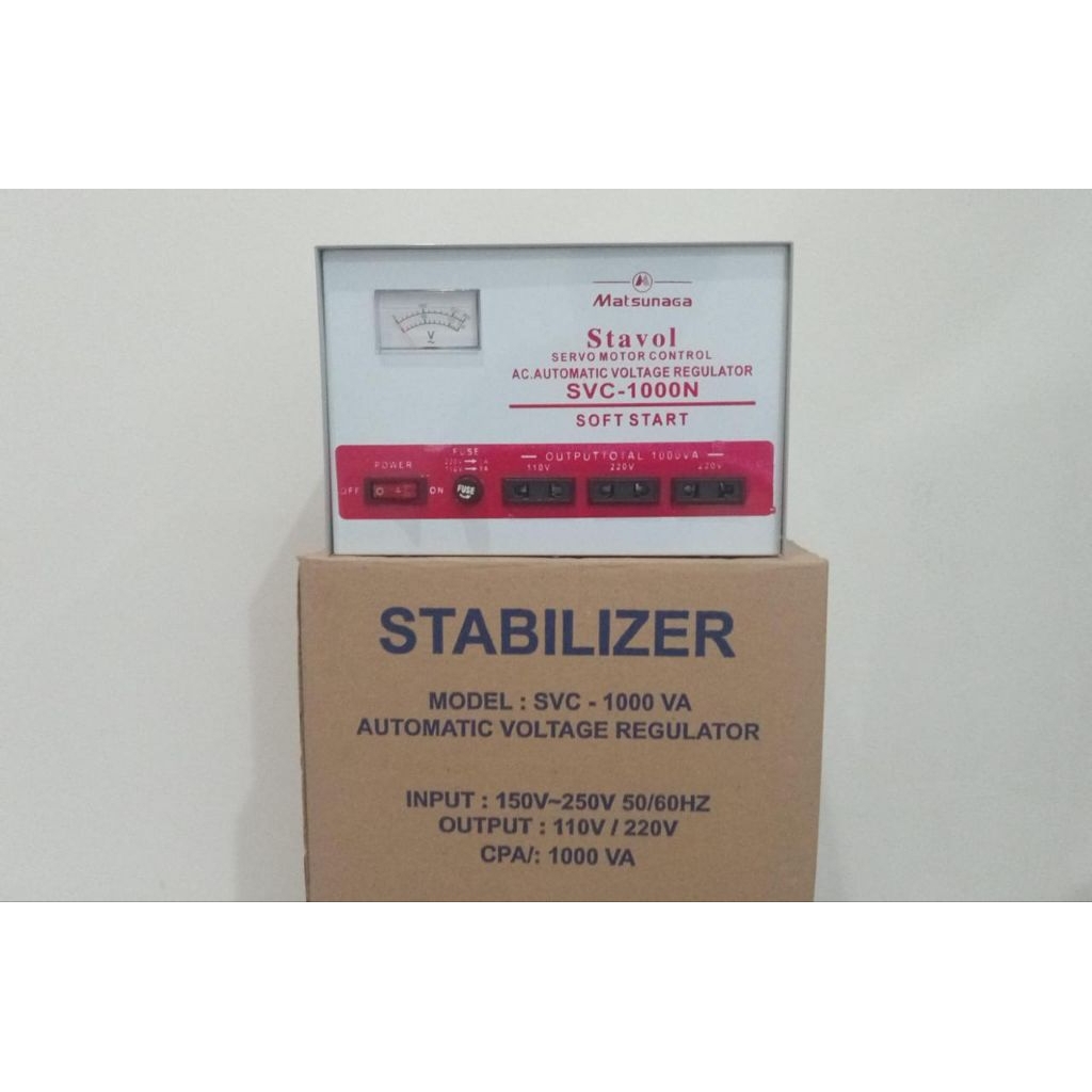 Stabilizer Matsunaga 1000watt Stavol Listrik