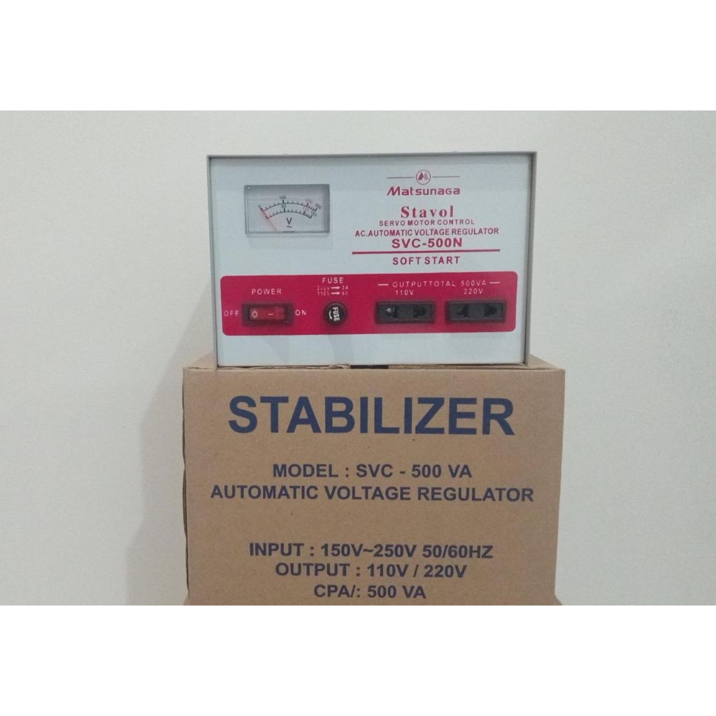 Stabilizer Matsunaga 500watt Stavol Listrik