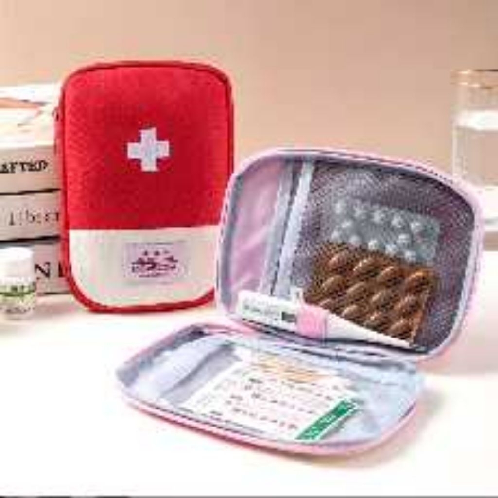 Tas Obat Traveling Mini – Pouch Obat Travel Praktis