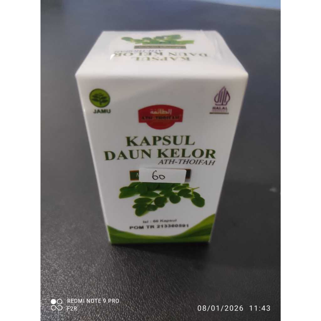 Kapsul Qusthul Hindi isi 60 kapsul