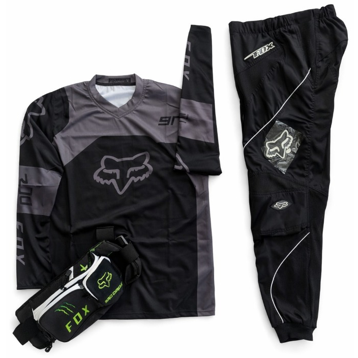 STELAN BAJU TRAIL JERSEY SET PAKET BAJU CELANA DAN WAITSBAG