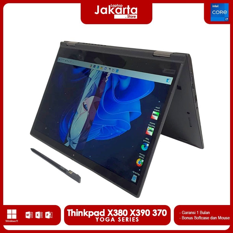 LENOVO THINKPAD X390 X380 370 YOGA SERIES INTEL CORE I7 | I5 RAM 16GB SSD MURAH BERGARANSI