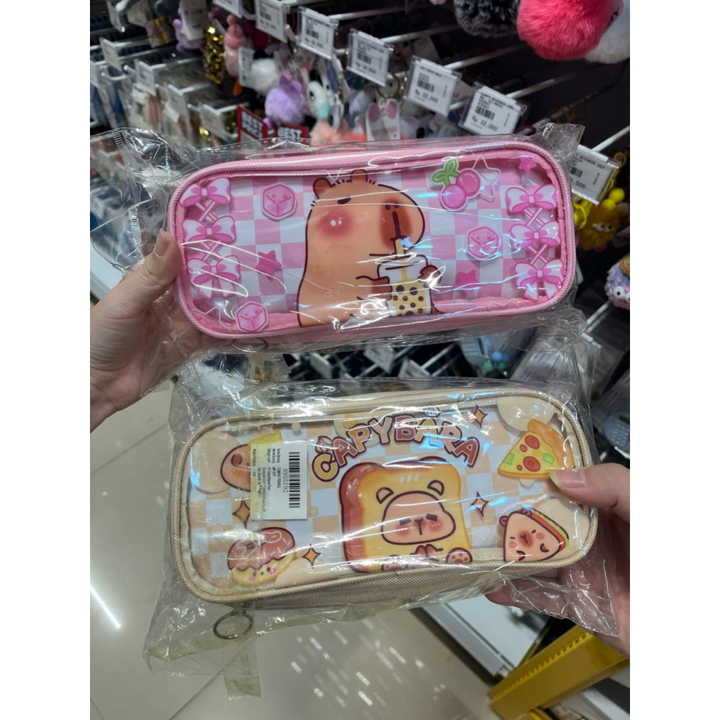 Capybara Pencil Case Kotak Pensil Besar MR DIY