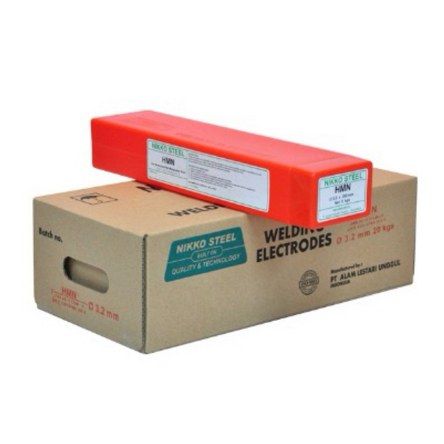 Kawat Las Mangan Nikko Steel HMN 3,2mm 4,0mm Nikko HMN Mangan 3.2mm 4.0mm (5 kg)
