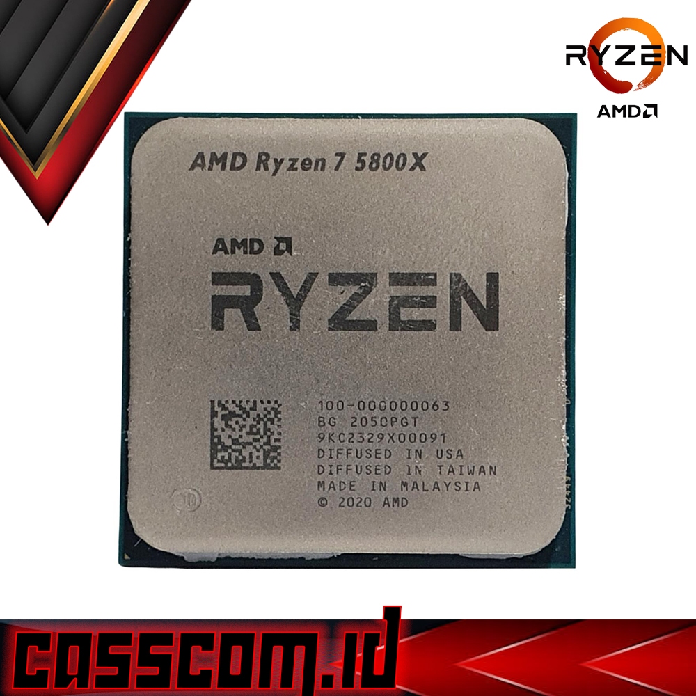 Processor AMD Ryzen 7 5800X / Ryzen 9 5900X TRAY Socket AM4