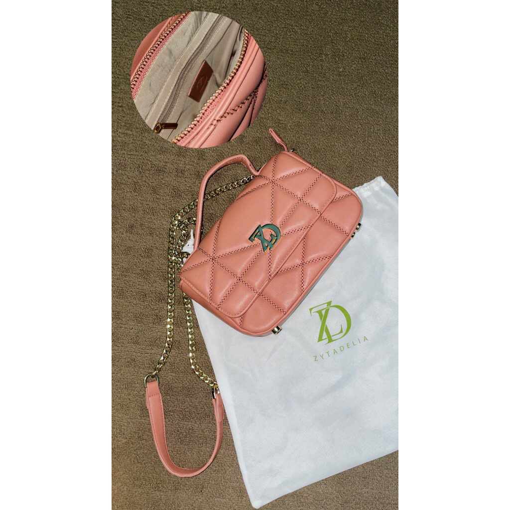 Tas Branded ZD prelove warna pink